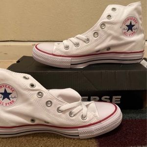 white high top converse